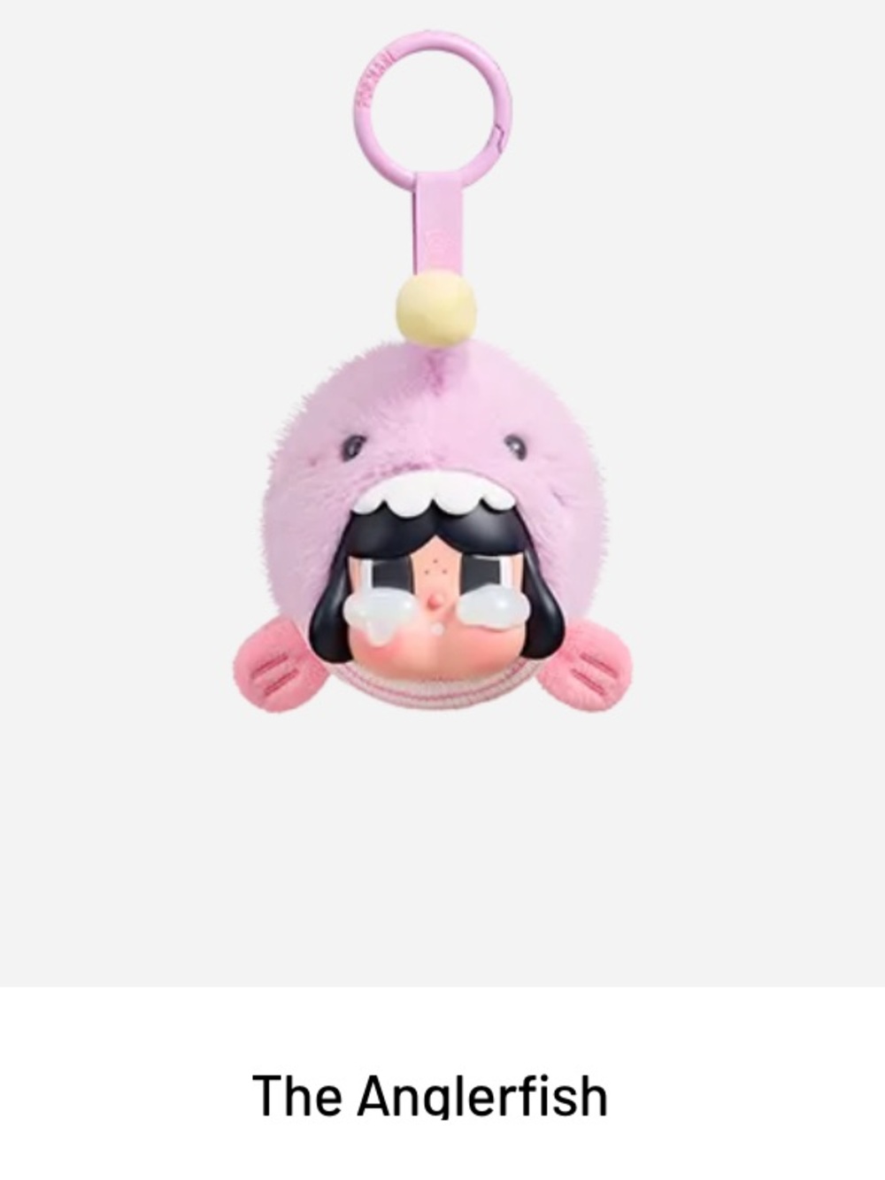 SEALED BOX Pop Mart Crybaby Cry Me an Ocean Vinyl Plush Pendant Anglerfish